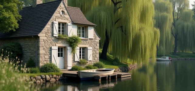 Les meilleurs endroits pour trouver une maison à vendre au bord de l’eau pas cher près de Paris